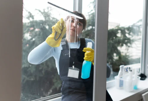 Nettoyage de vitres intérieures et extérieures à Lesterps
